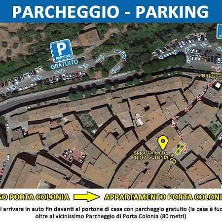 Appartamento Porta Colonia - Free Parking Cortona Kültér fotó